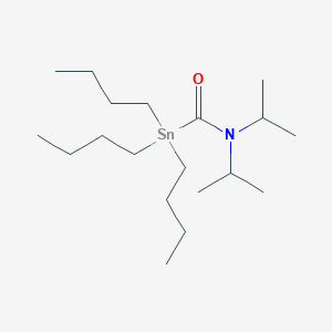 molecular formula C19H41NOSn B053761 (N,N-Diisopropylcarbamoyl)tributyltin CAS No. 116858-79-8