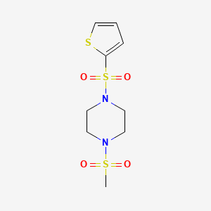 1-(methylsulfonyl)-4-(2-thienylsulfonyl)piperazine