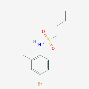 N-(4-bromo-2-methylphenyl)-1-butanesulfonamide