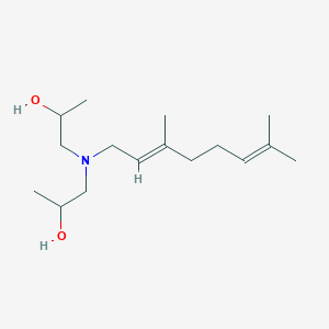 1,1'-[(3,7-dimethyl-2,6-octadien-1-yl)imino]di(2-propanol)