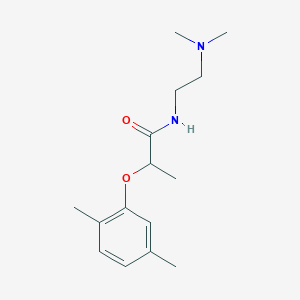 N-[2-(dimethylamino)ethyl]-2-(2,5-dimethylphenoxy)propanamide