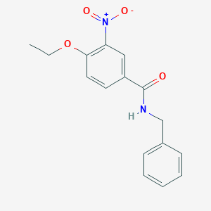 molecular formula C16H16N2O4 B5376313 N-benzyl-4-ethoxy-3-nitrobenzamide 