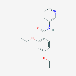 molecular formula C16H18N2O3 B5376419 2,4-diethoxy-N-3-pyridinylbenzamide 