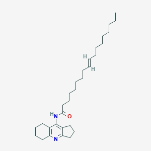 molecular formula C30H48N2O B5377053 N-(2,3,5,6,7,8-hexahydro-1H-cyclopenta[b]quinolin-9-yl)-9-octadecenamide 