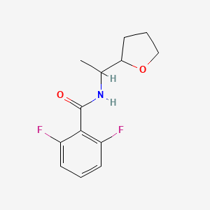 2,6-difluoro-N-[1-(tetrahydro-2-furanyl)ethyl]benzamide