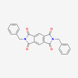 molecular formula C24H16N2O4 B5377514 2,6-dibenzylpyrrolo[3,4-f]isoindole-1,3,5,7(2H,6H)-tetrone 