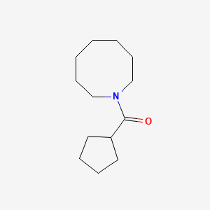 molecular formula C13H23NO B5377671 1-(cyclopentylcarbonyl)azocane 