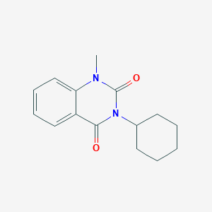 3-cyclohexyl-1-methyl-2,4(1H,3H)-quinazolinedione