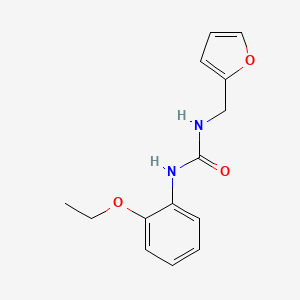 molecular formula C14H16N2O3 B5378722 N-(2-ethoxyphenyl)-N'-(2-furylmethyl)urea 