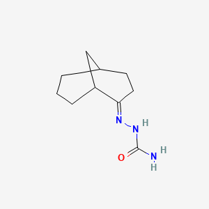 molecular formula C10H17N3O B5378747 bicyclo[3.3.1]nonan-2-one semicarbazone 