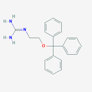 molecular formula C22H23N3O B537881 2-(2-三苯甲氧基乙基)胍 