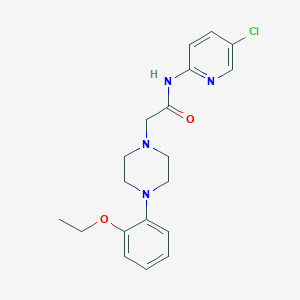 N-(5-chloro-2-pyridinyl)-2-[4-(2-ethoxyphenyl)-1-piperazinyl]acetamide