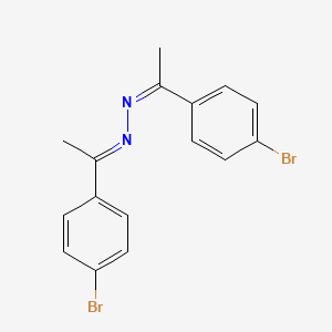 1-(4-bromophenyl)ethanone [1-(4-bromophenyl)ethylidene]hydrazone