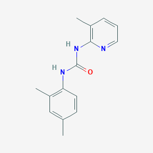 molecular formula C15H17N3O B5379874 N-(2,4-dimethylphenyl)-N'-(3-methyl-2-pyridinyl)urea 
