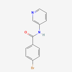 molecular formula C12H9BrN2O B5380913 4-bromo-N-3-pyridinylbenzamide CAS No. 70301-29-0