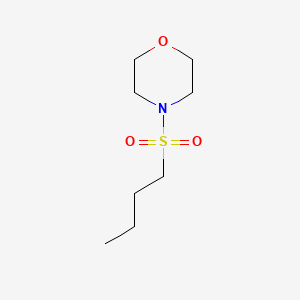 molecular formula C8H17NO3S B5381487 4-(butylsulfonyl)morpholine 
