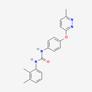 N-(2,3-dimethylphenyl)-N'-{4-[(6-methyl-3-pyridazinyl)oxy]phenyl}urea