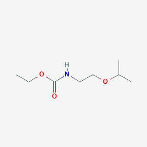 B053820 ethyl N-(2-propan-2-yloxyethyl)carbamate CAS No. 125183-20-2