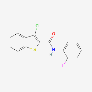 3-Chloro-N-(2-iodophenyl)benzo[b]thiophene-2-carboxamide