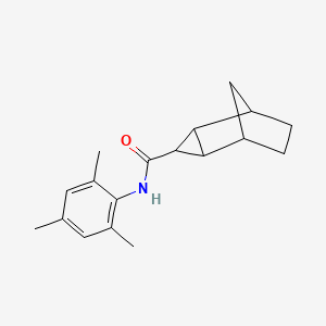 N-mesityltricyclo[3.2.1.0~2,4~]octane-3-carboxamide