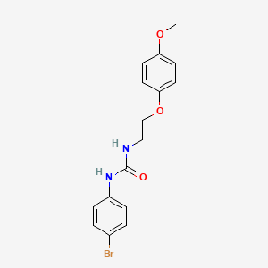 N-(4-bromophenyl)-N'-[2-(4-methoxyphenoxy)ethyl]urea