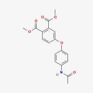 dimethyl 4-[4-(acetylamino)phenoxy]phthalate