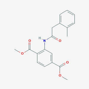 DIMETHYL 2-{[2-(2-METHYLPHENYL)ACETYL]AMINO}TEREPHTHALATE