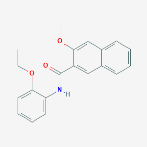 molecular formula C20H19NO3 B5382658 N-(2-ethoxyphenyl)-3-methoxy-2-naphthamide 