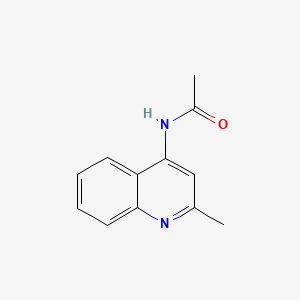 molecular formula C12H12N2O B5382813 N-(2-methylquinolin-4-yl)acetamide CAS No. 52101-48-1