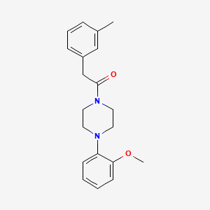 1-[4-(2-Methoxyphenyl)piperazin-1-yl]-2-(3-methylphenyl)ethanone