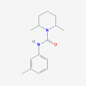 2,6-dimethyl-N-(3-methylphenyl)piperidine-1-carboxamide