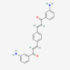 3,3'-(1,4-phenylene)bis[1-(3-aminophenyl)-2-propen-1-one]