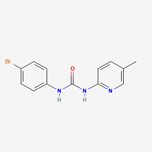 1-(4-Bromophenyl)-3-(5-methylpyridin-2-yl)urea