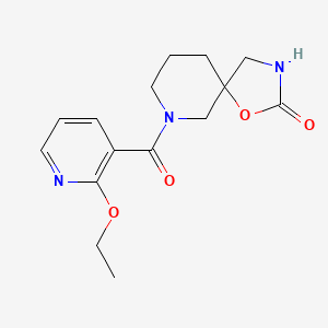 7-[(2-ethoxy-3-pyridinyl)carbonyl]-1-oxa-3,7-diazaspiro[4.5]decan-2-one