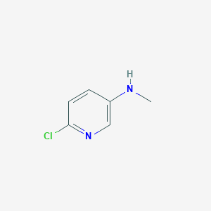 molecular formula C6H7ClN2 B053841 6-氯-N-甲基吡啶-3-胺 CAS No. 120739-84-6