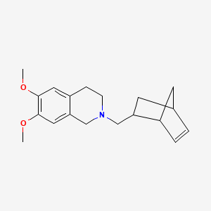 2-(bicyclo[2.2.1]hept-5-en-2-ylmethyl)-6,7-dimethoxy-1,2,3,4-tetrahydroisoquinoline