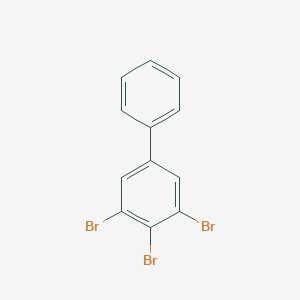 molecular formula C12H7Br3 B053846 3,4,5-三溴联苯 CAS No. 115245-08-4