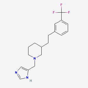 1-(1H-imidazol-4-ylmethyl)-3-{2-[3-(trifluoromethyl)phenyl]ethyl}piperidine