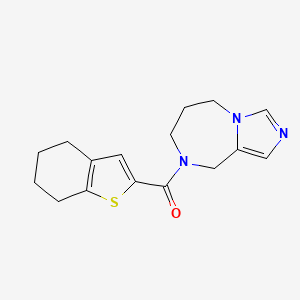 8-(4,5,6,7-tetrahydro-1-benzothien-2-ylcarbonyl)-6,7,8,9-tetrahydro-5H-imidazo[1,5-a][1,4]diazepine