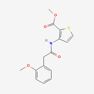 METHYL 3-{[2-(2-METHOXYPHENYL)ACETYL]AMINO}-2-THIOPHENECARBOXYLATE