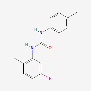 1-(5-Fluoro-2-methylphenyl)-3-(4-methylphenyl)urea