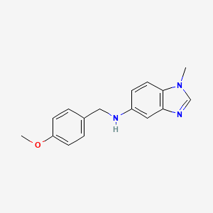 N-(4-methoxybenzyl)-1-methyl-1H-benzimidazol-5-amine