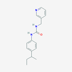 N-[4-(SEC-BUTYL)PHENYL]-N'-(3-PYRIDYLMETHYL)UREA