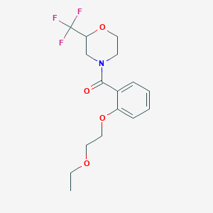 4-[2-(2-ethoxyethoxy)benzoyl]-2-(trifluoromethyl)morpholine