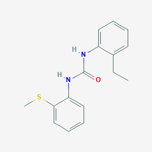 N-(2-ETHYLPHENYL)-N'-[2-(METHYLSULFANYL)PHENYL]UREA