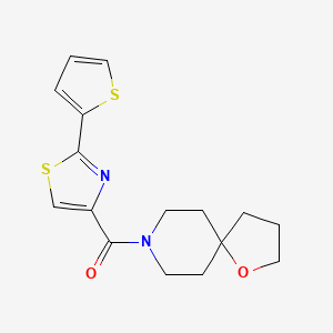 8-{[2-(2-thienyl)-1,3-thiazol-4-yl]carbonyl}-1-oxa-8-azaspiro[4.5]decane