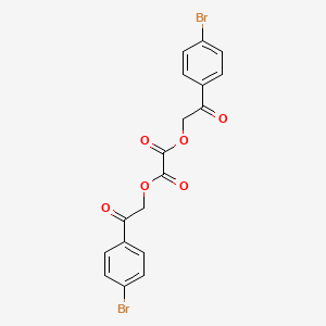 bis[2-(4-bromophenyl)-2-oxoethyl] oxalate