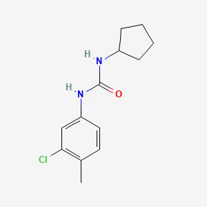 1-(3-Chloro-4-methylphenyl)-3-cyclopentylurea