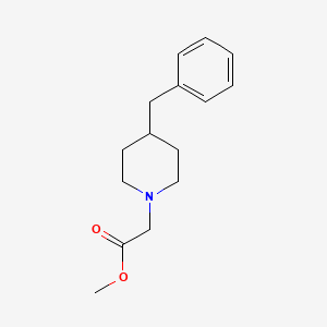 molecular formula C15H21NO2 B5387600 METHYL 2-(4-BENZYLPIPERIDINO)ACETATE 