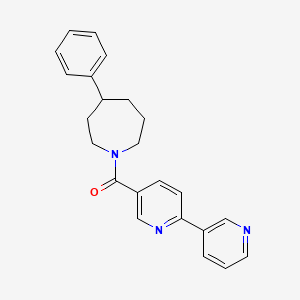 5-[(4-phenylazepan-1-yl)carbonyl]-2,3'-bipyridine